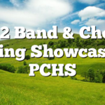 5/2 Band & Choir Spring Showcase at PCHS