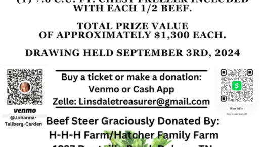 9/3 Beef Drawing Deadline to Support West Polk Fire Station #7