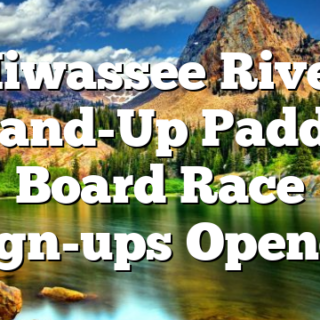 Hiwassee River Stand-Up Paddle Board Race Sign-ups Opened