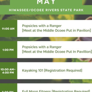 5/18 Kayaking 101 Hiwassee/Ocoee State Park Program