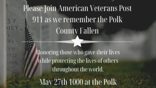 5/27 Memorial Day Event for Polk’s Fallen