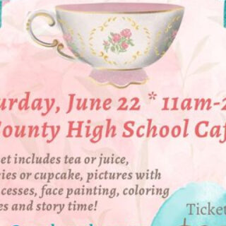 6/22 Royal Tea Party at PCHS