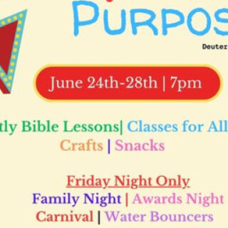 6/24-28 Welcome Valley Baptist Church Benton, TN VBS