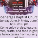 6/2-7 Boanerges Baptist Church VBS