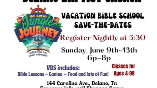 6/9-13  Delano Baptist Church VBS