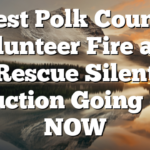 West Polk County Volunteer Fire and Rescue Silent Auction Going on NOW