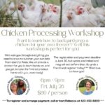 7/26 Chicken Processing Workshop Ocoee, TN