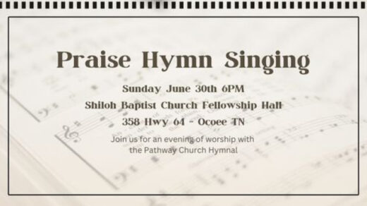 6/30 Pathway Red Hymnal Singing at Shiloh Baptist Church