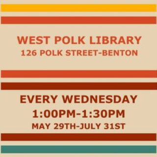 6/5 Free Meals for Kids West Polk Library Benton, TN