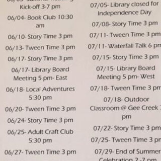 7/11 West Polk Library Tween Time