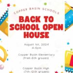 8/1 Copper Basin Schools Back to School Open House