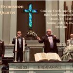 7/14 Hymnsmen Quartet at Cookson Creek Baptist Church Ocoee, Tn