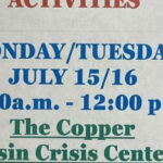 7/15-16 Children’s Activities at Copper Basin Baptist Association Office and Crisis Center