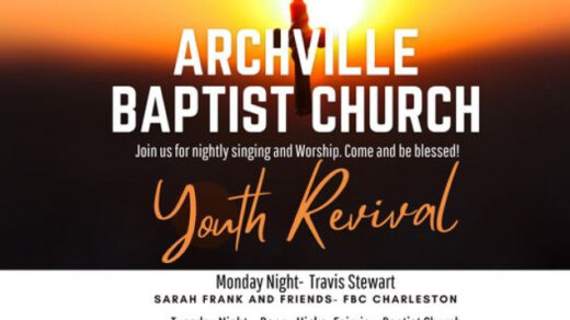 8/19-22 Archville Baptist Church Youth Revival