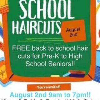 8/2 FREE Back to School Haircuts Benton, TN