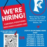 9/9-10 Food City Hiring Event Polk, TN