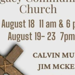 8/18-19 Legacy Community Church Revival Turtletown, TN