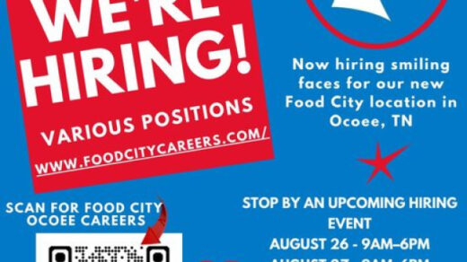 8/26-27 Food City Hiring Event Polk, TN