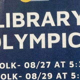 8/27 Library Olympics at East Polk