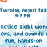 8/29 Family Sight Word Night at BES