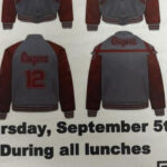 9/5 Letter Jacket Sizing Day at Copper Basin High School