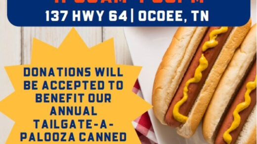 10/4 NEW DATE End of Year Tailgate-a-Palooza Hotdog Event