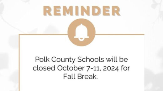 10/7-11 Polk Co. Schools Fall Break