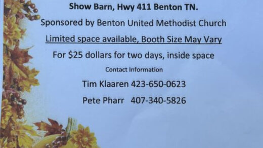 9/27-28 Spectacular Yard Sale Benton, TN