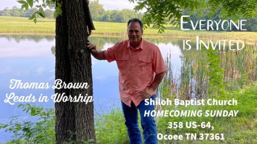 9/29 Thomas E. Brown at Shiloh Baptist in Ocoee, TN