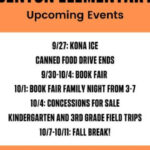 9/30 Benton Elementary School Book Fair Begins