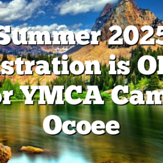 Summer 2025 registration is OPEN for YMCA Camp Ocoee