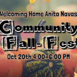 10/20 Community Fellowship Fall Fest Welcoming Home Anita