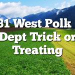10/31 West Polk Fire Dept Trick or Treating