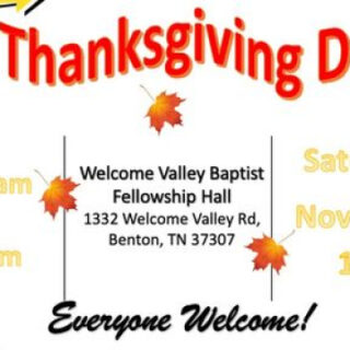 11/16 Community Thanksgiving Dinner