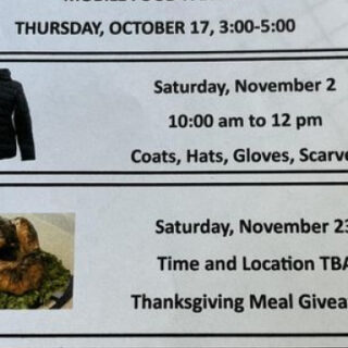 11/23 Copper Basin Baptist Association Office and Crisis Center Thanksgiving Meal Giveaway