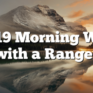 11/19 Morning Walk with a Ranger