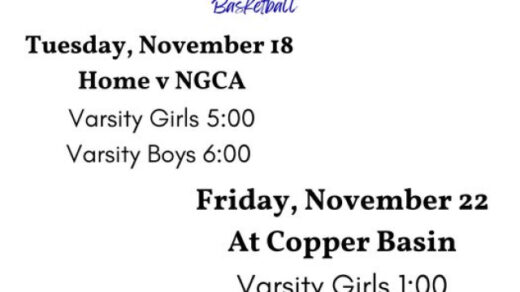 11/22 Bobcat Basketball Game at Copper Basin