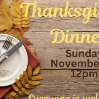 11/24 Beech Springs Baptist Church Thanksgivnig Dinner