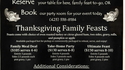 11/28 Thanksgiving Feast Oc