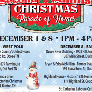 12/1 Christmas Parade of Homes Begins Polk, TN