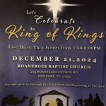12/21 Boanerges Baptist Church Live Drive-thru Christmas Display