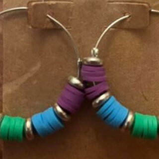 Earrings by Local Artist Angela