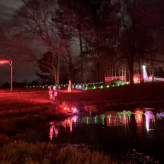 The Christmas Farm Light Display is OPEN Old Fort, TN