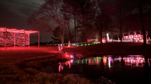 The Christmas Farm Light Display is OPEN Old Fort, TN