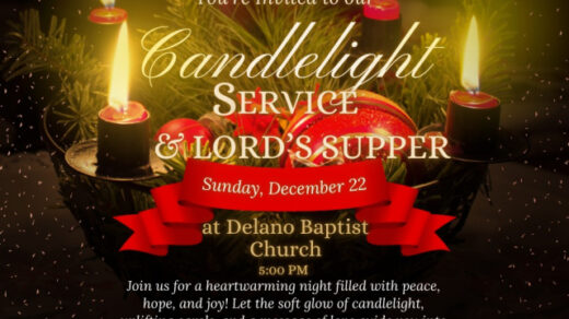 12/22 Candelight Service Delano Baptist Church