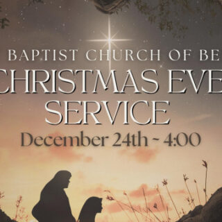 12/24 First Baptist Church Benton Christmas Eve Service