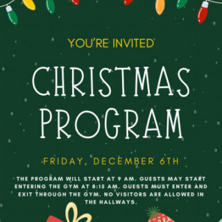 12/6 South Polk Elementary Christmas Program