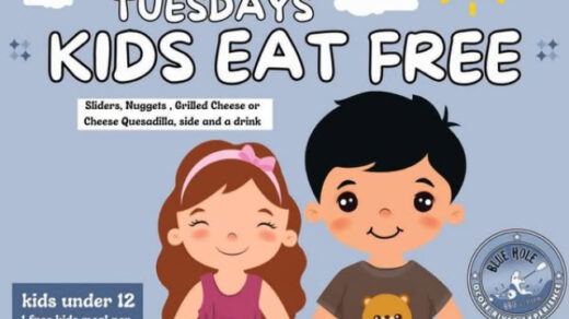 1/14 Kids Eat Free at Blue Hole BBQ Ocoee, TN