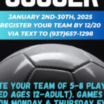 1/2-30 First Baptist Church Benton Adult Indoor Soccer