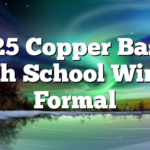 1/25 Copper Basin High School Winter Formal